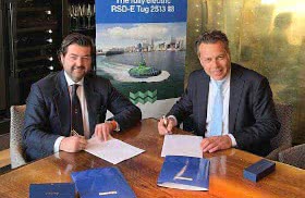 Boluda Towage e Damen Shipyards realizzeranno il primo rimorchiatore a metanolo in Europa