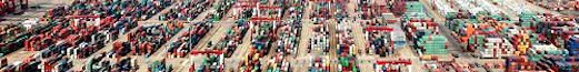 New historical record of monthly traffic of shipping containers handled by Chinese ports 