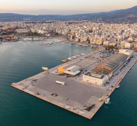 Die Hafenbehörde von Thessaloniki, die als der beste Bieter für den Erwerb von 67% der Hafenaufnahmeeinrichtung von Volos ausgewählt wurde 