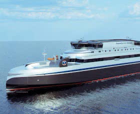 In Norwegen wird der Bau der zwei größten Fähren der Welt mit Wasserstoffantrieb gebaut. 