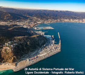 Nei primi tre mesi del 2025 il traffico delle merci nei porti di Genova e Savona-Vado è cresciuto del +1,4%