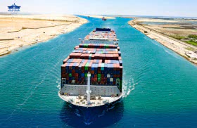 Au troisième trimestre, le trafic maritime dans le canal de Suez a augmenté de 2,5 %.