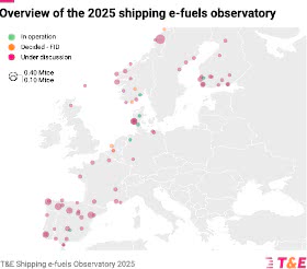 T&E: European e-fuel production projects insufficient for shipping decarbonization