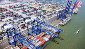 Puertos chinos, la carrera se está ralentizando.